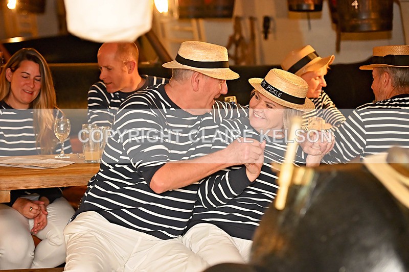 HMS PICKLE-166 - PICKLE NIGHT HMS WARRIOR 1860