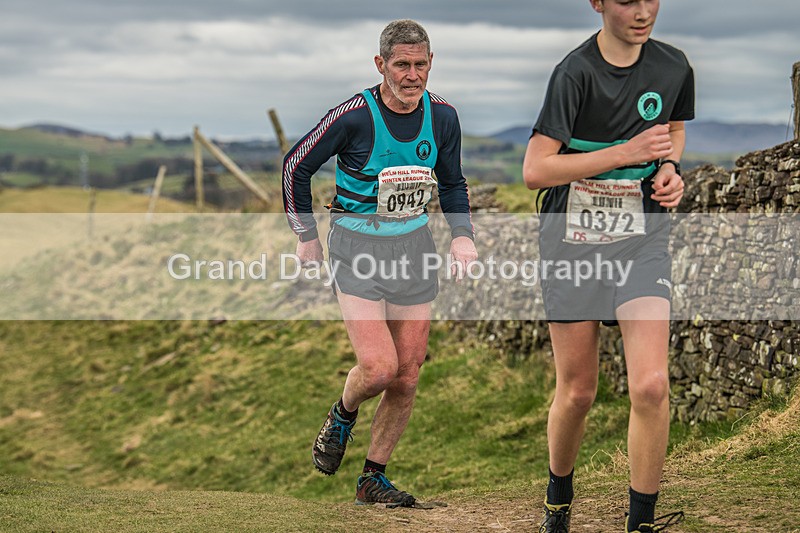 Helm Hill -737 - Kendal Winter League Helm Hill Fell Races (Under 13/15/17 & Seniors) Sunday 16th March 2025