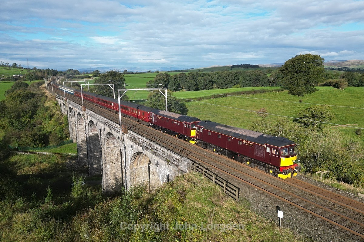 JL - 28.9.24 33029 33207 1Z55 Carnforth - Carlisle, Docker - Latest shots