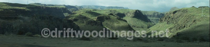 Gran Canaria central mountains lkg north - Gran Canaria