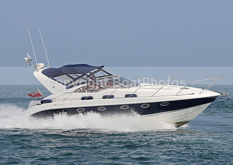 140907 HULLABALOO FAIRLINE TARGA 40 WT7A4784 - Motorboats - Open