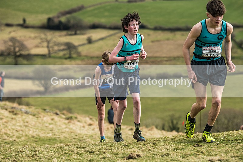 Helm Hill -277 - Kendal Winter League Helm Hill Fell Races (Under 13/15/17 & Seniors) Sunday 16th March 2025