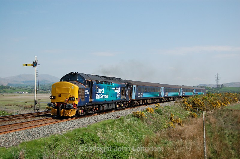 JL - 12.5.16 37423 2C49 11.38 Barrow - Carlisle, Lady Hall - Cumbrian Coast (north to south)