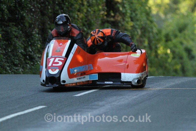 Roy Hanks / Kevin Perry Molyneux Rose TB / Dorwingear Ltd - Friday Practice - Sidecars