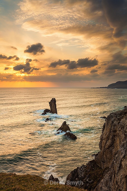 Sunset On Achill Island