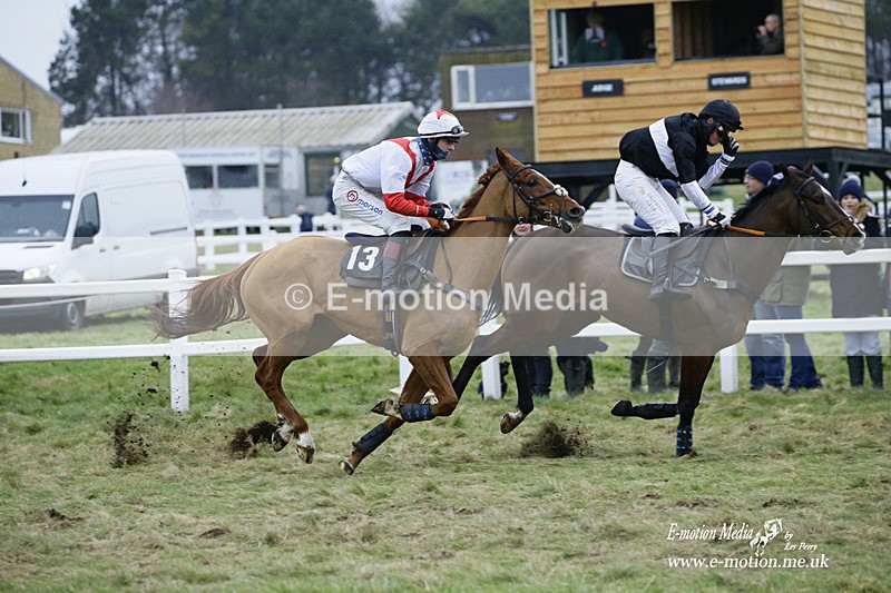 PtP 220122 714 - Royal Artillery Hunt Point-to-Point  - Larkhill Racecourse 22/01/22