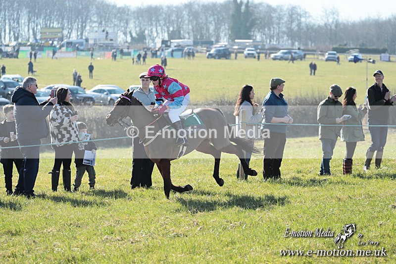 PR 010325 24 - Pony Racing from Beaufort Races Didmarton 01/03/25