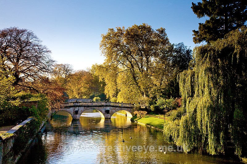 No.0009 'Clare Bridge' (Autumn) - Landscape