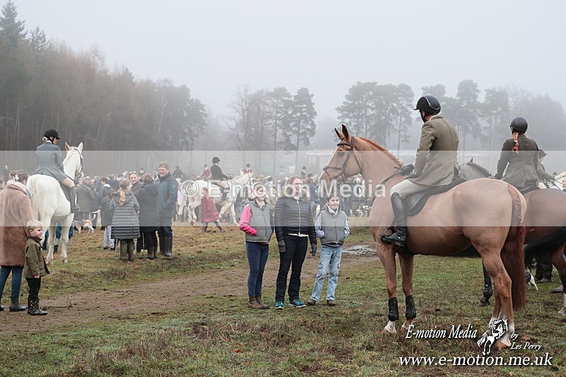 HUPY 261224 10 - Pytchley with Woodland Hunt Boxing Day Meet 26th December 2024
