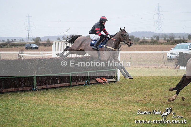 PtP 260125 76 - Cocklebarrow Point-to-Point racing with the Heythrop Hunt 26/01/25