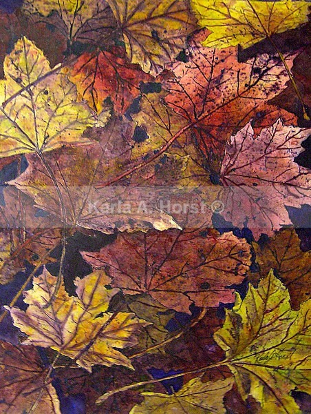 Pile of Leaves - Original Art