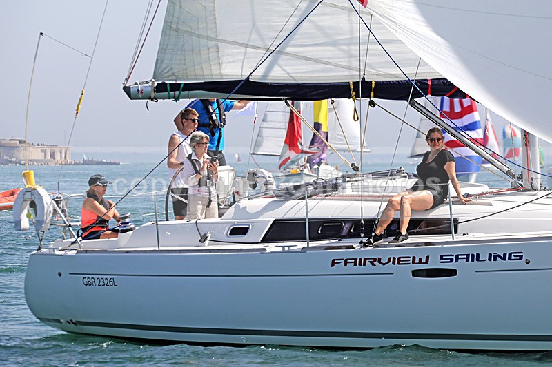 190629 FLEUR-DE-LIS - GBR2326L FAIRVIEW SAILING D43A2570 - ROUND THE ISLAND RACE 2019