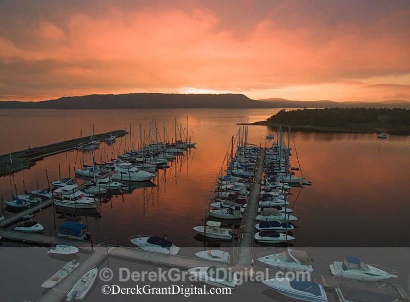 RYC @ Sunset Rothesay New Brunswick Canada - Sunset/Moonrise