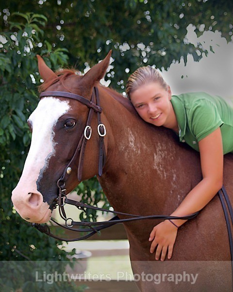 Haleys Horse_020 - Haley and Pilgrim