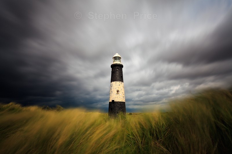 Stromy Spurn Point, East Yorkshire | High Light Lighthouse