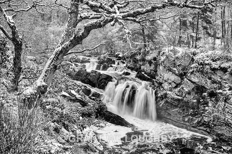 Rogie Falls Highland - Horizontal
