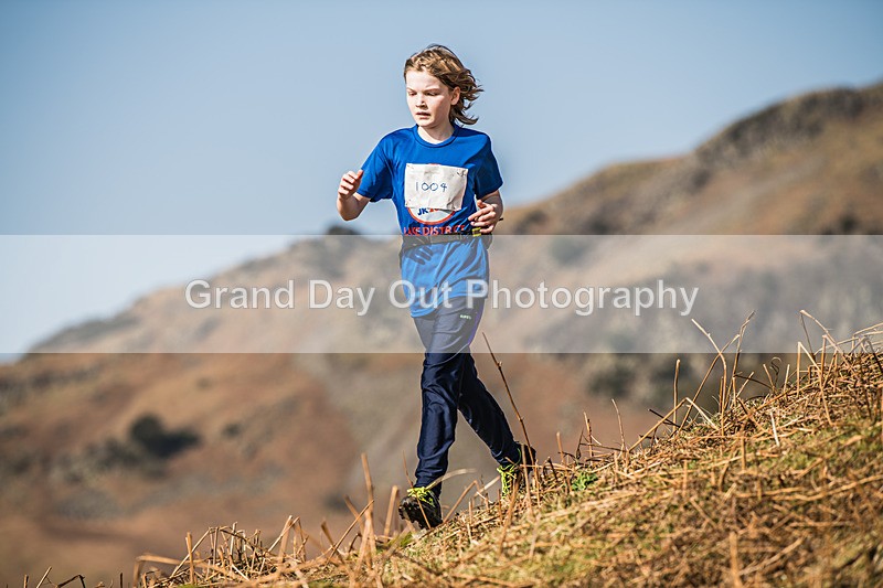 Elterwater-363 - Kendal Winter League Elterwater Under 15/17 Fell Races Sunday 9th March 2025