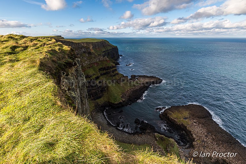 Overlooking Bengore Head - Causeway Coast - County Antrim