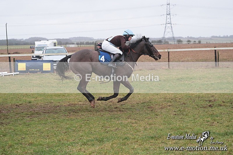 PtP 260125 762 - Cocklebarrow Point-to-Point racing with the Heythrop Hunt 26/01/25