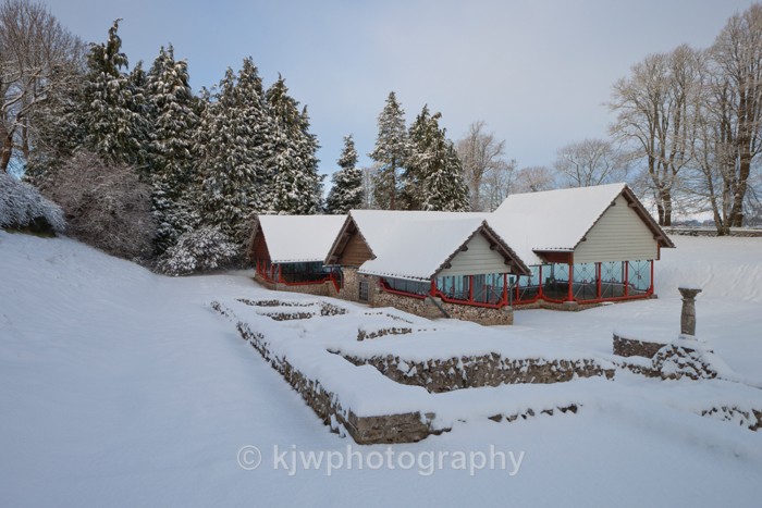 dorchester, roman, town, house, snow, december, landscape, kjw, photo