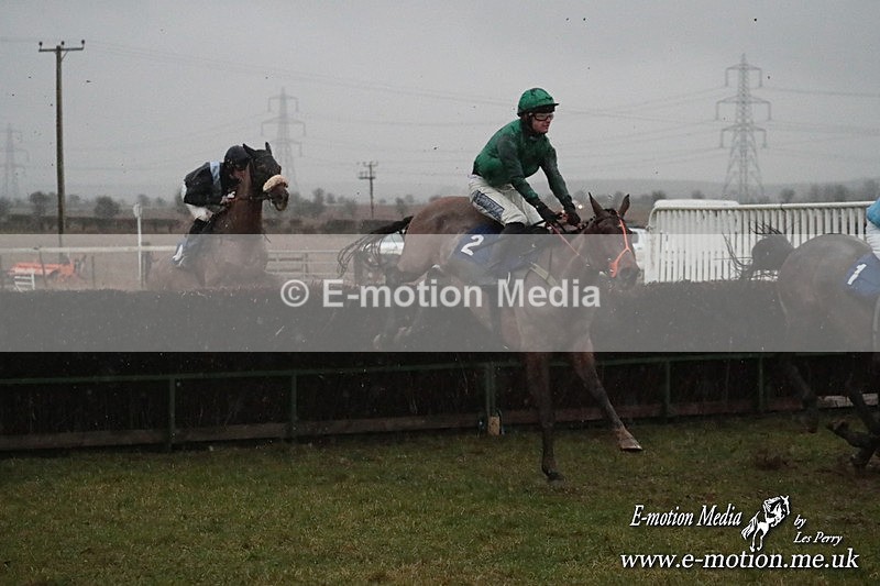 PtP 260125 1247 - Cocklebarrow Point-to-Point racing with the Heythrop Hunt 26/01/25