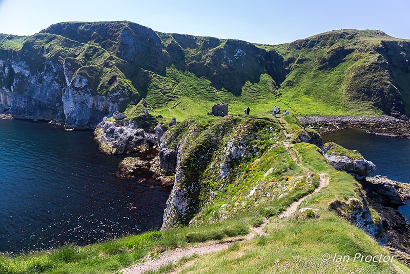 Kinbane Castle Headland - County Antrim