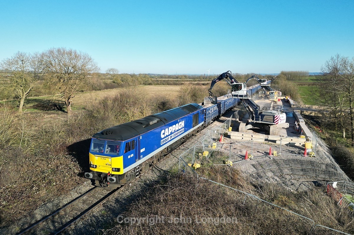 JL - 18.3.25 60028 6Z52 Tytherington - Quainton, Quainton Railhead - Latest shots