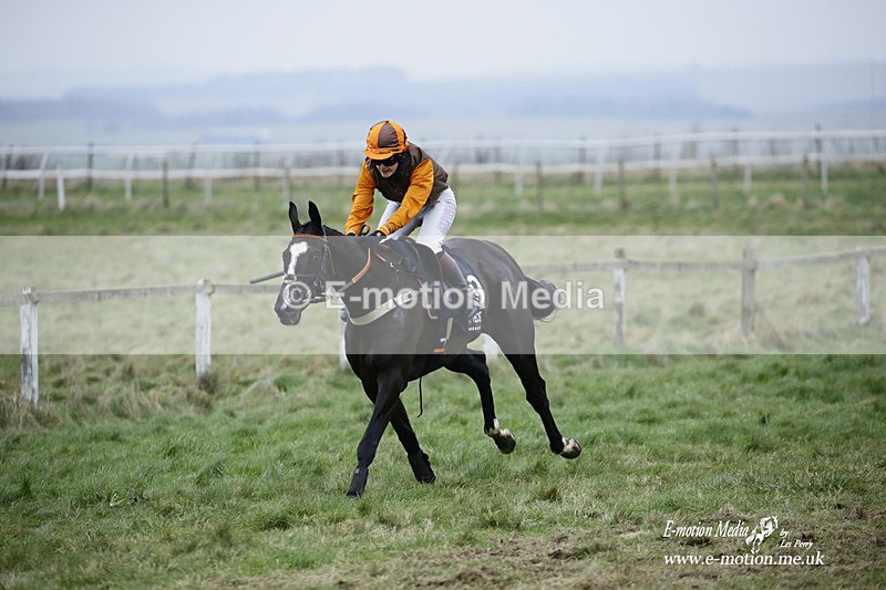 PtP 220122 507 - Royal Artillery Hunt Point-to-Point  - Larkhill Racecourse 22/01/22
