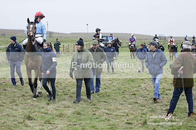 PtP 220122 754 - Royal Artillery Hunt Point-to-Point  - Larkhill Racecourse 22/01/22