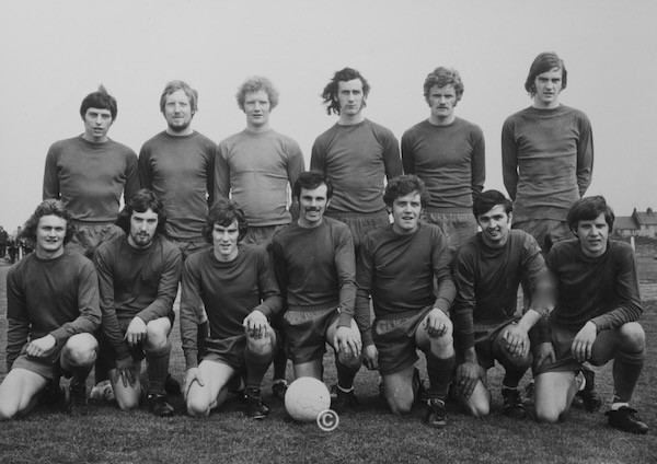 Locos 'A' F.C. 1972. - 2003 Centenary Image for Inverurie Loco Works F.C. 1903-2003 and Locos 'A' Cup win.