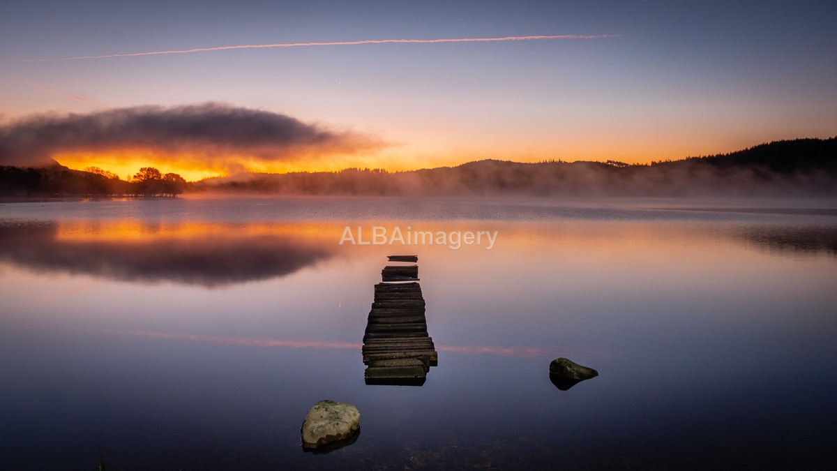 Kinlochard Dawn - My Scotland - The Landscapes