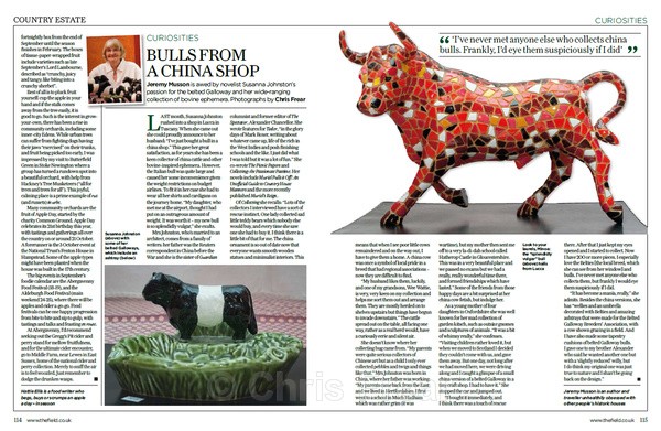 Susanna Johnston - Author and Collector - Editorial Work