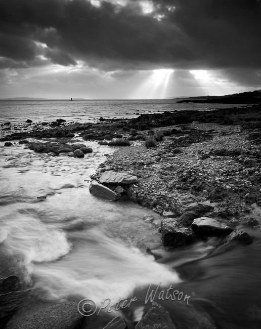 Cowal Peninsula Argyll Scotland - Monochrome