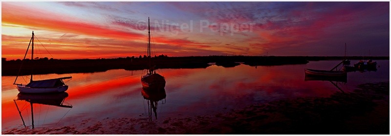Walton Channel Sunset - Sunrises and Sunsets