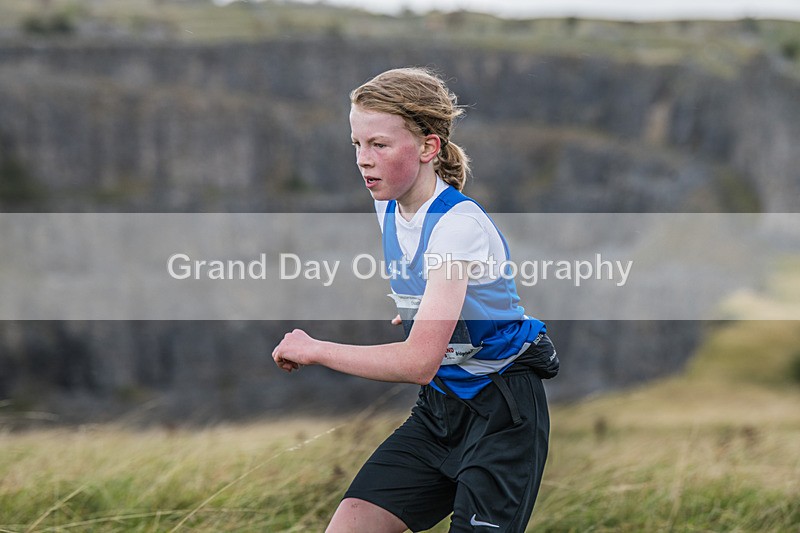 ESFRC Year 7-88 - English Schools Fell Running Championships Year 7 Giggleswick Saturday 1st October 2022