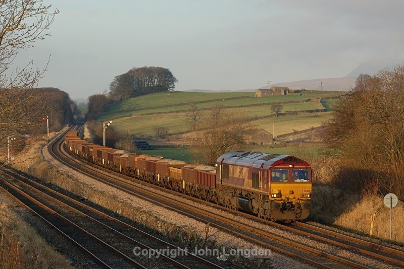 10.12.09 66201 6K05 Carlisle - Crewe, Settle Junction - Settle Junction