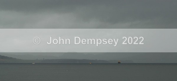 A Grey Day on the Clyde - Round Britain Farewell Trip for QE2