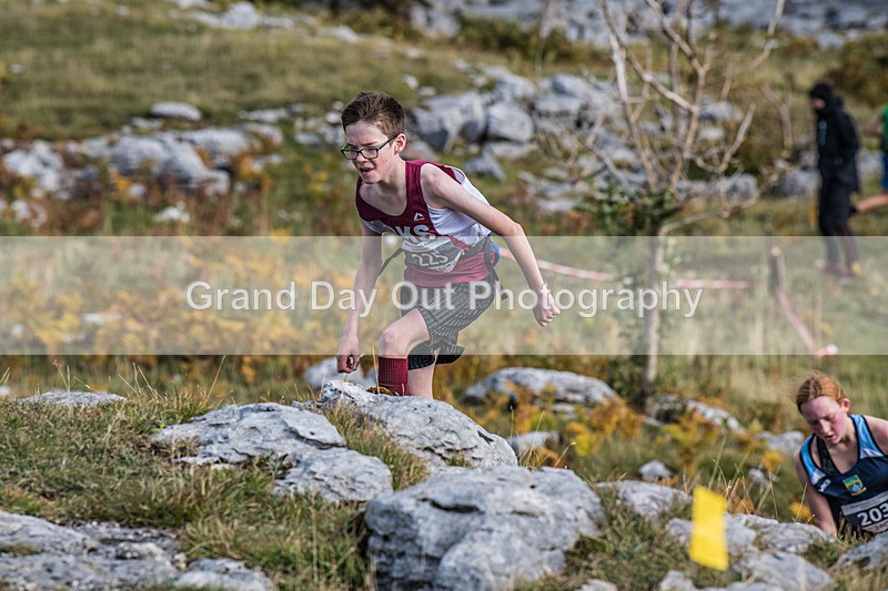 ESFRC Year 8-9-228 - English Schools Fell Running Championships Year 8-9 Giggleswick Saturday 1st October 2022