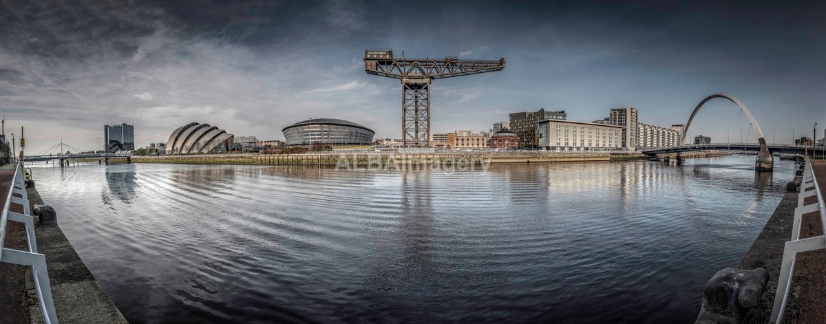 Glasgow Clydeside Panorama - My Glasgow