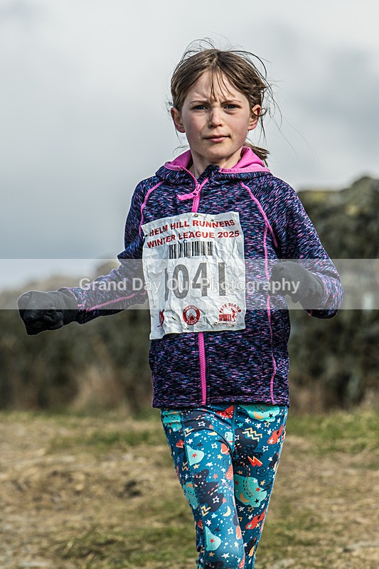 Helm Hill -174 - Kendal Winter League Helm Hill Fell Races (Under 13/15/17 & Seniors) Sunday 16th March 2025