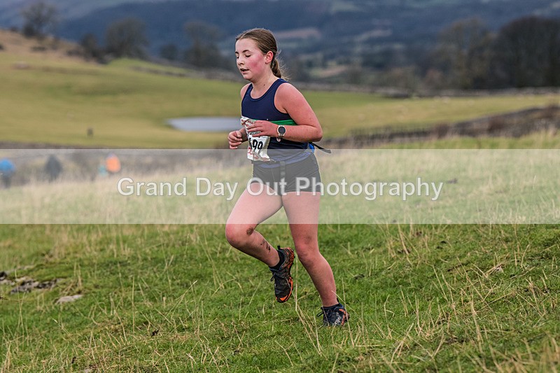 Cunswick U13-240 - Kendal Winter League Cunswick Scar Junior Under 13 Fell Race Sunday 26th January 2025