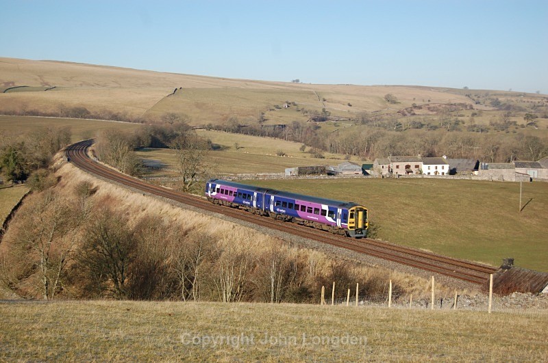 27.2.13 - 158849 08.53 Carlisle - Leeds, Smardale - Smardale
