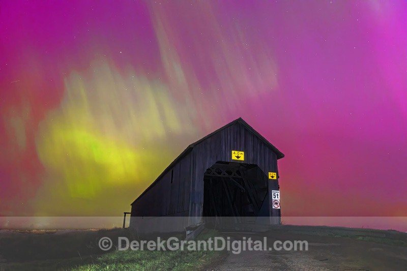 Aurora Borealis Tantramar Marsh - Extreme Weather