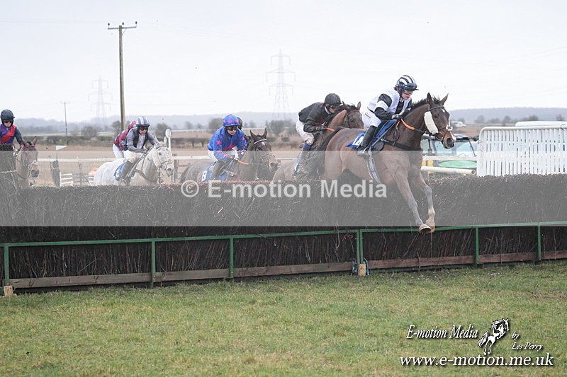 PtP 260125 576 - Cocklebarrow Point-to-Point racing with the Heythrop Hunt 26/01/25