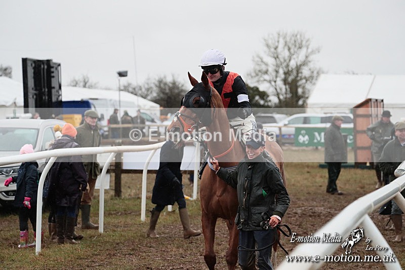 PtP 260125 846 - Cocklebarrow Point-to-Point racing with the Heythrop Hunt 26/01/25