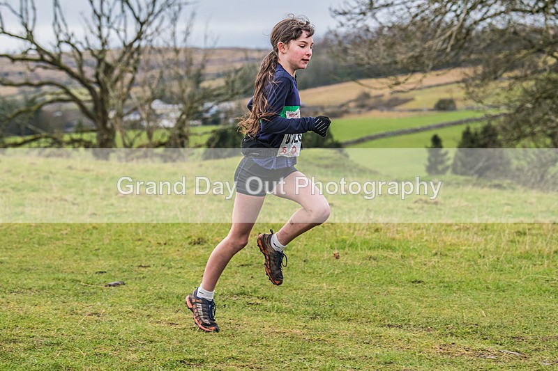 Cunswick U13-21 - Kendal Winter League Cunswick Scar Junior Under 13 Fell Race Sunday 26th January 2025
