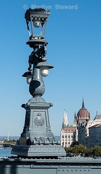 Chain bridge and Parliament building - Capitals of Eastern Europe