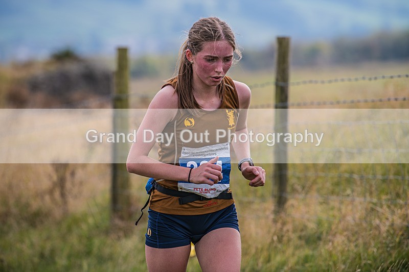 Year 12-13-155 - The English Schools Fell Running Championship Giggleswick Year 12-13 Sunday 6th October 2024