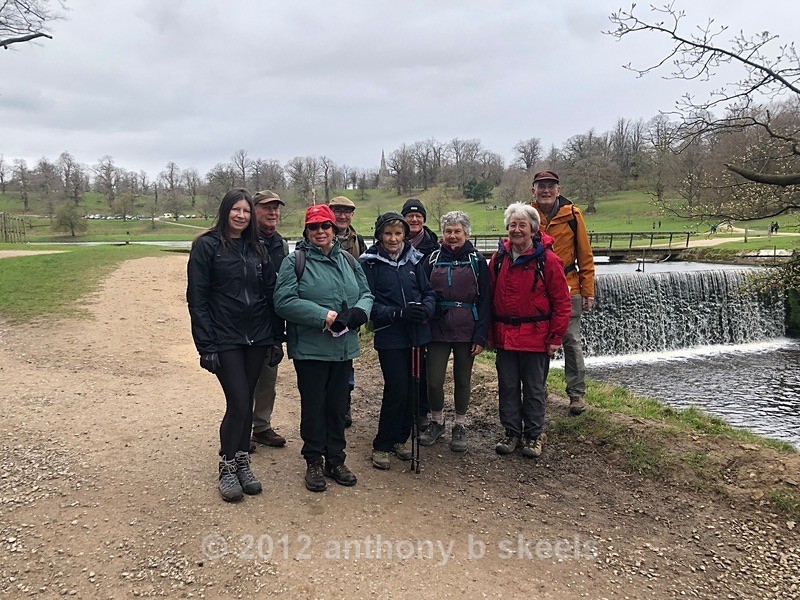 010 A group pose after crossing the Weir - York Minster Walkers Collection 2026