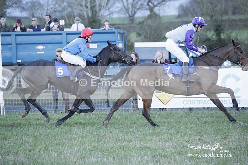 PtP 180323 1699 - Shelfield Park Races with Croome & West Warwickshire Hunt  18/03/23